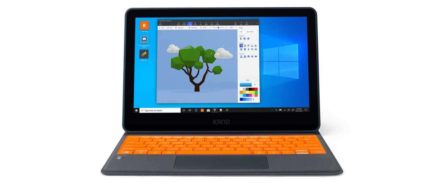 automaat fusie niezen Nieuwe Windows 10-laptop van Kano leert kinderen hoe computers werken