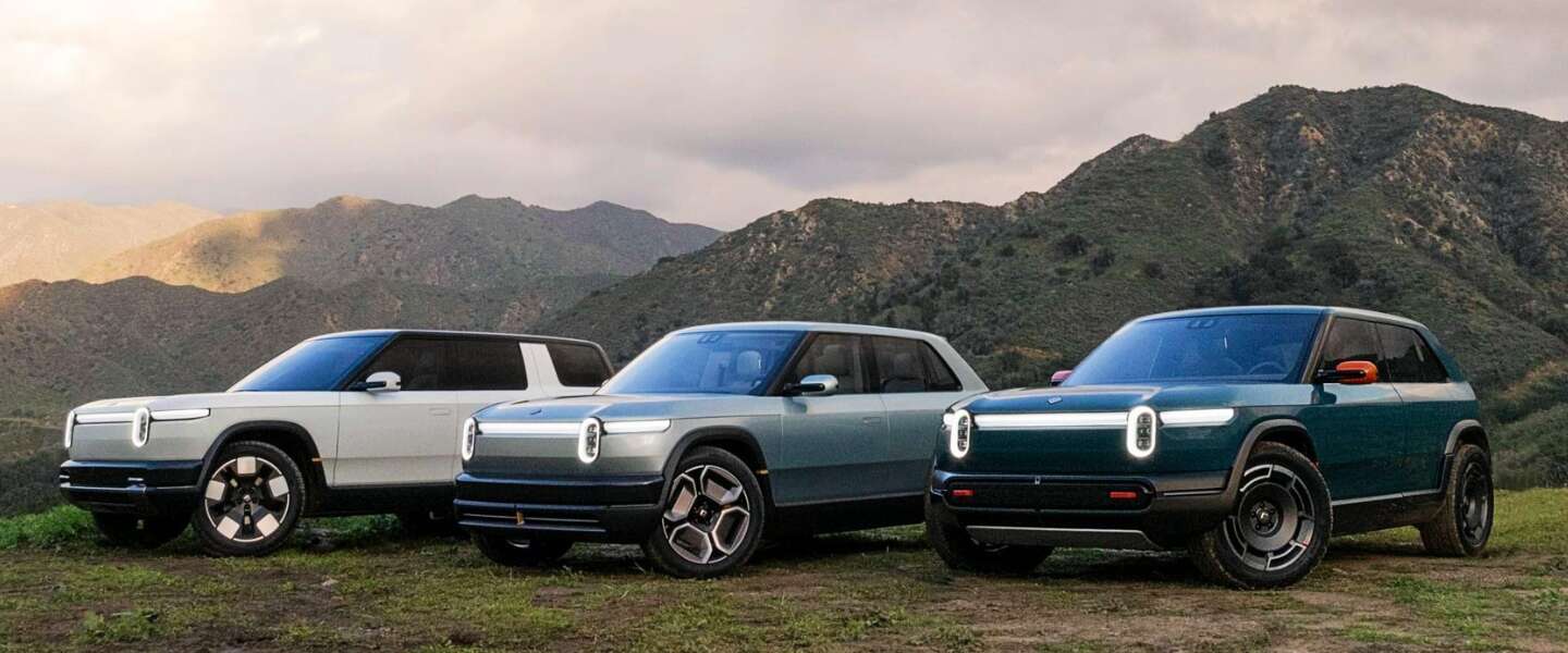 Rivian presents three new electric cars: with glasses
