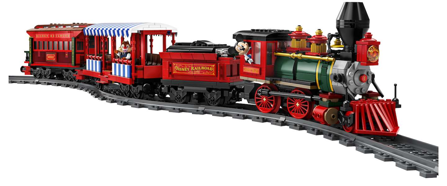 Samenstelling Beide Verward LEGO komt met Disney-trein en station