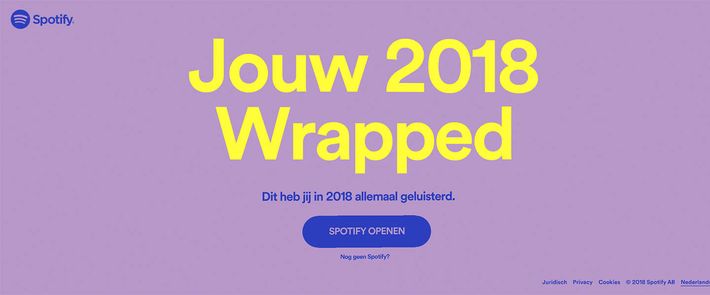 spotify wrapped 2018