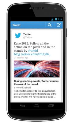 'Expanded tweets' in update Twitter-app Android en iOS