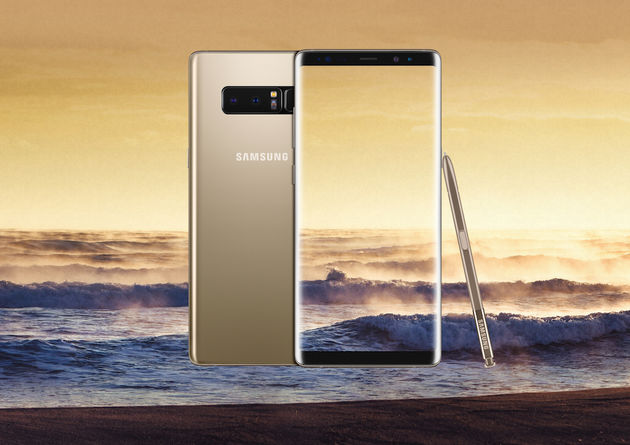 galaxy note 8 gold