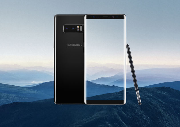 samsung galaxy note 8 black colour