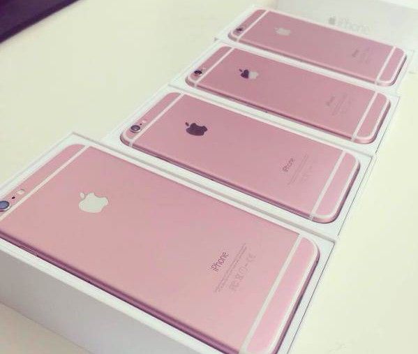 Foto's roze iPhone gelekt