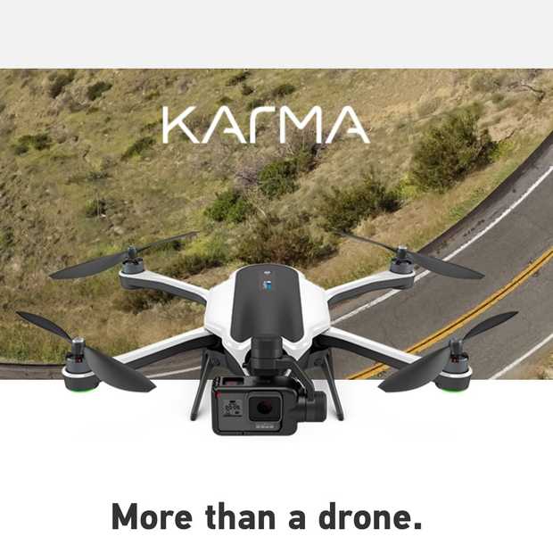 GoPro-drone Karma vanaf oktober te