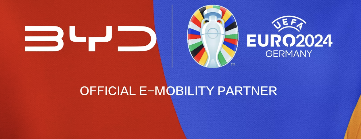 BYD Official e-Mobility Partner UEFA