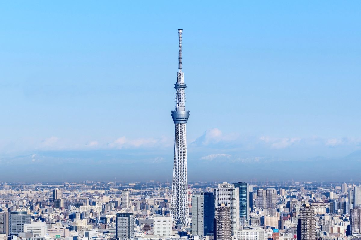 TOKYO SKYTREE has a height of 634 meters.