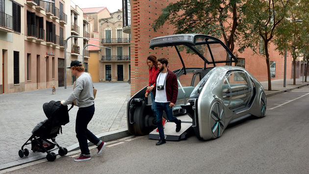 Renault EZ-GO, een visie op gedeelde stedelijke mobiliteit