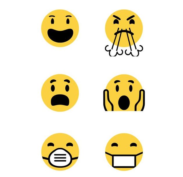 emoticons veranderingen windows10