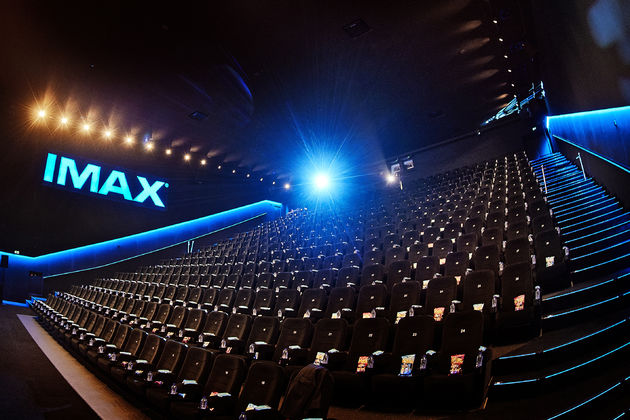<i>De nieuwe IMAX-zaal</i>