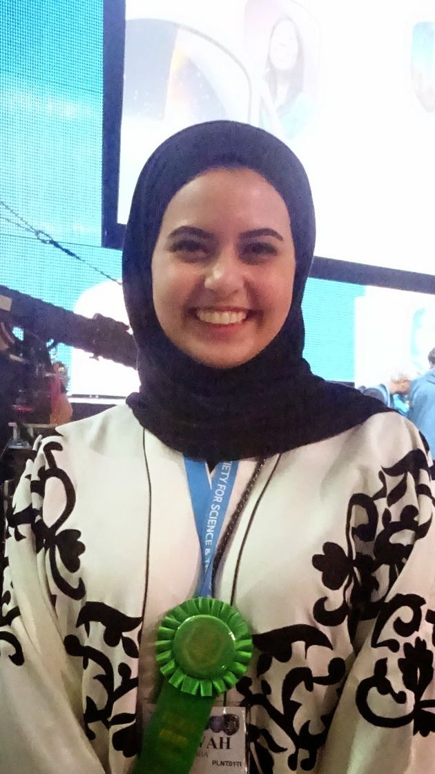 ISEF2015 Intel: Grand Awards Saoedi-Arabi\u00eb Lulwah Ziyad Alshiha