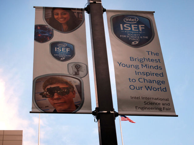 ISEF2015 Intel Pittsburgh banners