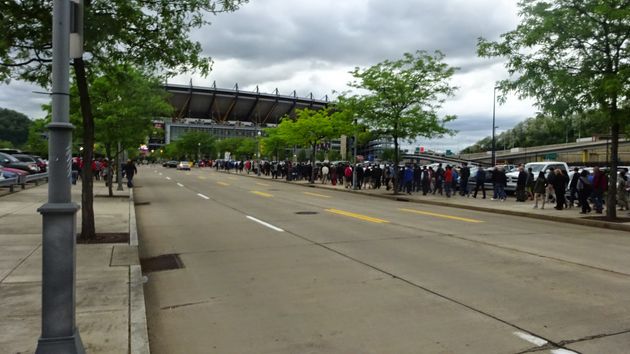 ISEF2015: Op weg naar het football stadion HEINZ FIELDS