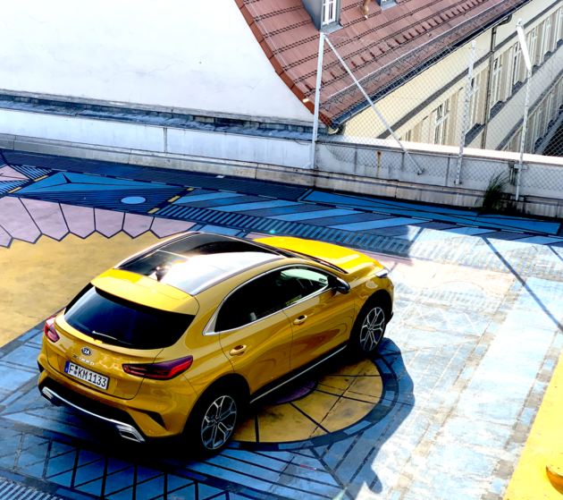 <em>De nieuwe Kia XCeed in de kleur Quantum Yellow<\/em>