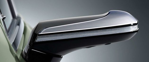 De nieuwe Lexus ES krijgt digitale spiegels