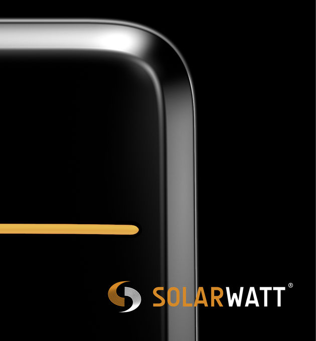 Een `teaser` van de thuisaccu van Solarwatt