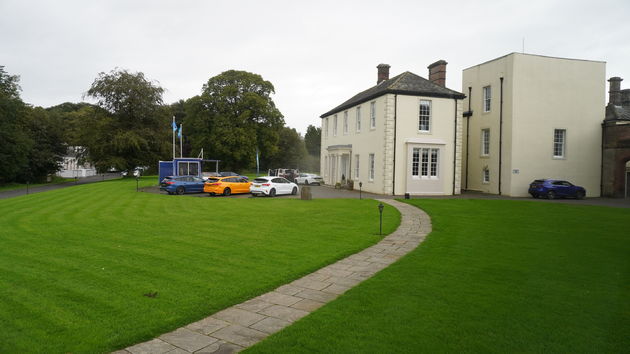 Dovenby Hall, Lake District in Engeland, het hoofdkantoor van Ford M Sport<span class=\