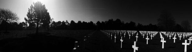 <i>Taken at the American cemetery in Normandy, France.</i>