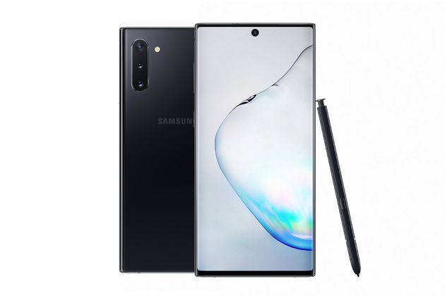 <em>De Note10 in Aurablack<\/em><em><\/em>