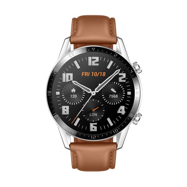 <em>Huawei Watch GT 2 in Pebble Brown<\/em>