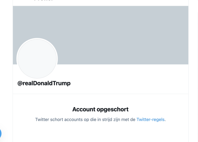 Account Donald Trump.