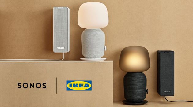 <em>De speakers van Sonos en IKEA (SYMFONISK collectie)<\/em>