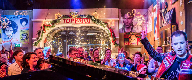 het Top 2000 Caf\u00e9 bij Beeld en Geluid in Hilversum. (Foto NPO2)