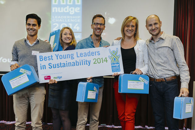 De winnaars: 5 Best Young Leaders in Sustainability 2014