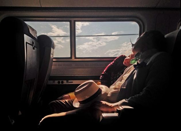 Yvonne Lu uit New York maakte deze foto in de trein en won daarmee de derde prijs.
